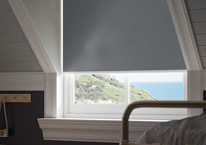 Levant (FR Blackout), Anthracite - Twist&Fit Roller Blind - Image 5